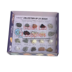 Rocks Set of 20 STEM Science Lab Demonstration Model